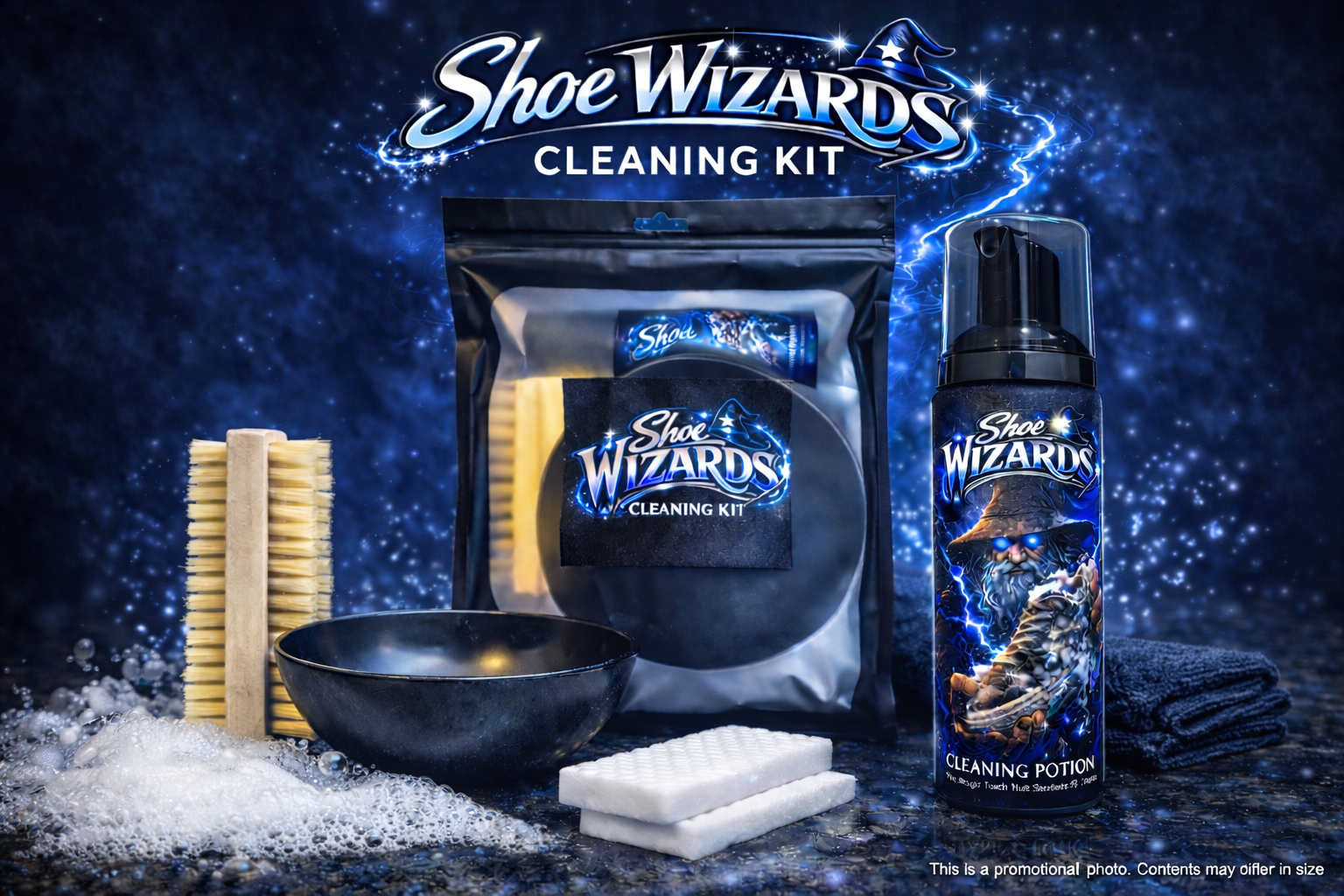 TX Shoe Wizard Cleaning Kit